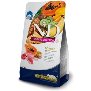 5kg(4+1kg) N&D Tropical Selection Neutered agneau pour chat pas cher