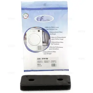 Eurofilter DFN100 Geschikt voor Miele Warmtepompdroger Filter 9499230 pas cher