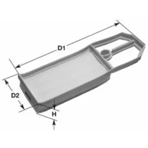 Luchtfilter MA3114 Clean Filters pas cher