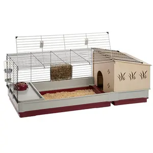 Ferplast Cage pour lapins Krolik 140 Plus 142 x 60 x 50 cm 57072570