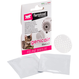Lot économique : Ferplast Filtre anti-odeur électronique Genicair Filtre de remplacement (4 pièces) Chat pas cher