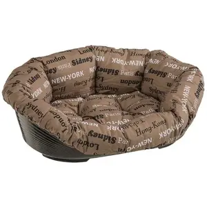Comparateur de prix : Ferplast Panier Chien et Chat avec Coussin Sofa' 4 en Coton Lavable, L...