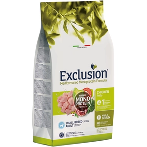 7 kg Exclusion Mediterraneo Adult Small avec poulet croquettes pour chiens pas cher