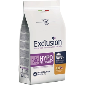 EXCLUSION MONOPROTEIN VET DIET DUCK AND POTATO pas cher