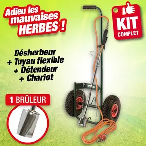 Ribimex Désherbeur thermique - RIBILAND - SUPERBIOFLAMME - 1800°C - 48... pas cher