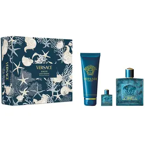 Ensemble de parfums pour femmes Versace Eros 3 pièces pas cher