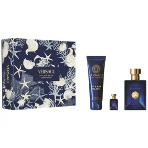 Versace, Gel douche, Coffret Cadeau Dylan Blue Pour Homme (100 ml) pas cher