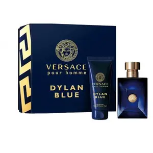 Versace - Dylan Blue SET EDT 100 ml + shower gel 100 ml - 100mlML pas cher