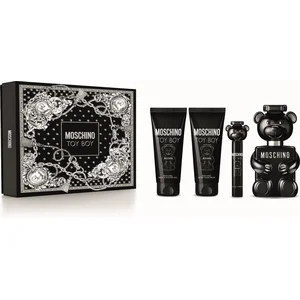 Moschino Valise Jouet Garçon 4 pcs pas cher