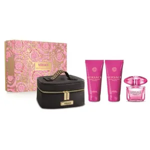 Versace Bright Crystal Absolu Gift Set EDP 90ML + SG 100ML+ BL 100ML +...