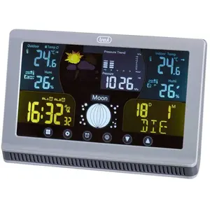 Comparateur de prix : Trevi - Station météo avec capteur externe et bouton Touch
