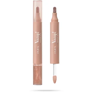 Pupa Milano, Rouge à lèvres + gloss, Vamp! Marker Duo (001 Nu aquatiqu...