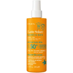 Babies & Kids - Lait Solaire SPF50 - Corps & Visage -200ml PUPA pas cher