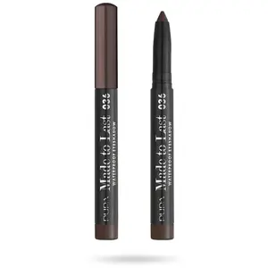 Comparateur de prix : Pupa Made to Last Waterproof Eyeshadow Ombre à paupières Teinte 036 Wood Brown