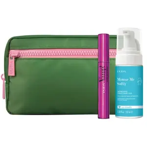 Kit Mascara Lash Extender, Mousse Démaquillante & Trousse- PUPA pas cher