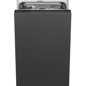 Smeg ST4523IN - Lave-vaisselle - intégrable - Niche - largeur : 45 cm - profondeur : 55 cm - hauteur : 82 cm - noir pas cher