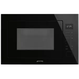Smeg MICRO-ONDES INTÉGRABLE 25L 900W GRIL 1000W PLATEAU TOURNANT 315CM... pas cher