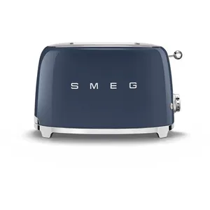 Smeg Grille pain Smeg TSF01NBEU Bleu Navy pas cher