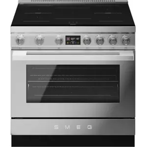 Smeg - Piano De Cuisson Induction  Cpf90i1px2 pas cher