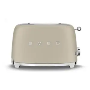 Grille-pain Smeg TSF011MLMEU 2 fentes Toaster 950 W Beige Lin