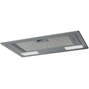 Hotte intégrée Smeg KSG52HE - Débit d'évacuation 368 m³/h - Gris métal pas cher