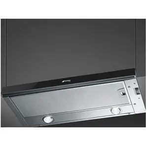 Smeg Hotte Linéa Noir - KSET66VNE2 pas cher