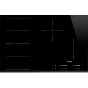 Smeg Smeg SI1F7845B Table de cuisson à induction Noir - 4 foyers pas cher