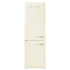Smeg Réfrigérateur Combiné SMEG FAB32LCR5 - 331 litres Classe D Crème pas cher