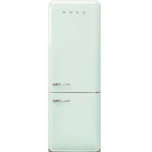 Smeg Combi frigo congélateur FAB38RPG5 Vert d'eau pas cher