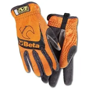 Beta 95740202 Modèle 9574 O-M Gants de travail Orange/noir Taille M pas cher