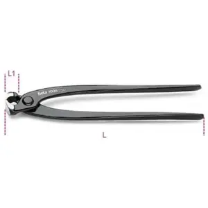 Tenaille - BETA - 1098-250 - Universelle - Noir - 250 mm pas cher