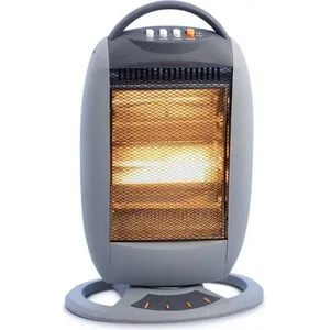 Chauffage infrarouge Oscillant NIKLAS 1200W Chauffage d'appoint Classi...