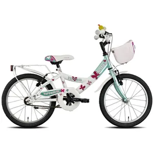 TORPADO VELO ENFANT 18' KETTY Blanc / Aquamarine pas cher
