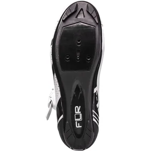 Chaussure route flr pro f15 t43 blanc 2 bandes auto agrippantes + clic...