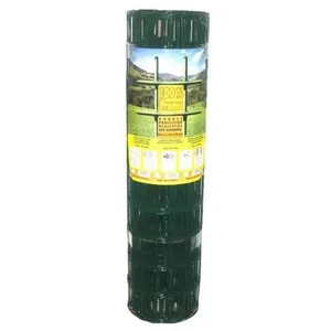 Grillage rouleau soudé vert, H.1.5 x l.20 m, maille 100X100Vendu parcdiscount