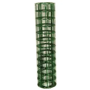 Grillage rouleau soudé vert, H.1.2 x l.20 m, maille 100X100