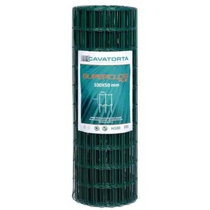 Grillage Vert Maille 100X50 H100 L25M pas cher