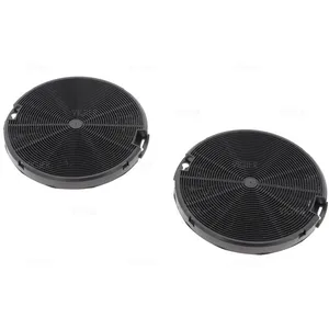 EUROFILTER Lot de 2 filtres à charbon Ikea Faber Roblin Smeg Franke pas cher