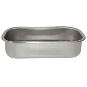 Steel Pan Plumcake Nonstick en acier inoxydable 18/10 25 x 11 cm pas cher