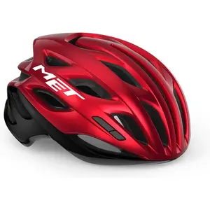 MET Estro MIPS Fietshelm - Race - Maat L - Red Black Metallic Glossy pas cher