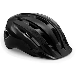 Active Casque Vélo Urbain Met Dowtown Mips - Black / Glossy - Taille M/L pas cher
