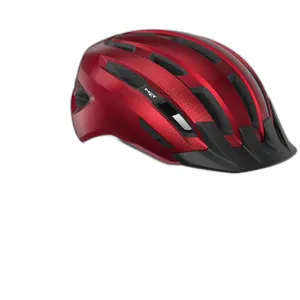 Casque Vélo Urbain Met Dowtown Mips - Red / Glossy - Taille S/M pas cher