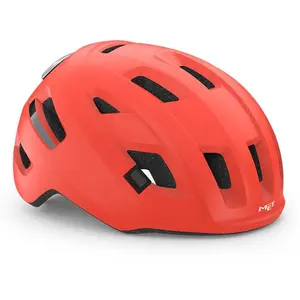 MET E-Mob Fietshelm Mannen & Vrouwen - Fietshelm E Bike Volwassenen - Maat L (58-61cm) - NTA8776 - Coral