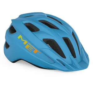 Comparateur de prix : MET Crackerjack Kinderhelm - Fiets - Cyan Matt