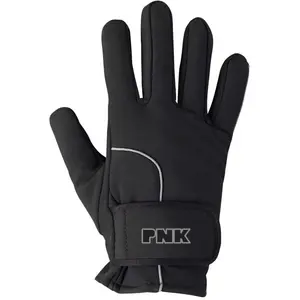 Gants vélo hiver long P2R Vento Noir Taille 10 pas cher