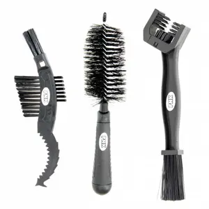 KIT BROSSE DE NETTOYAGE VELO NYLON (IDEAL CADRE CASSETTE CHAINE...) (VENDU PAR 3)  -SELECTION P2R- - 8015431015877 pas cher