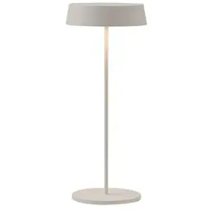 Perenz - Lampe de table led rechargeable et dimmable Inemuri Blanche pas cher