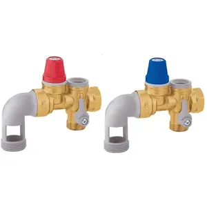 CALEFFI Groupe de sécurité coudé 3/4" pas cher