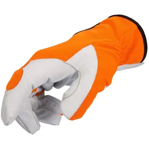 Gants en cuir résistant aux coupures, mis. 11/TG - Stocker pas cher