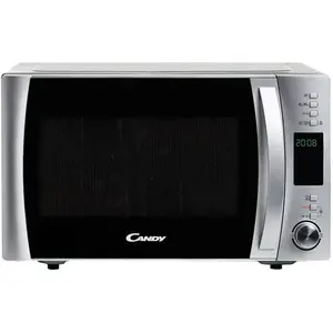 Candy CMXW 30DS - Four micro-ondes monofonction - pose libre - 30 litres - 900 Watt - argent pas cher